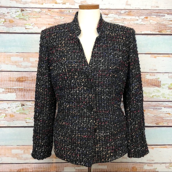 Lafayette 48 New York Tweed Blazer 